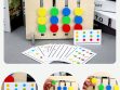 Brain Teasers Logic Game Preschool Educational Wooden Toys for Kids