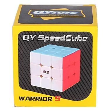 Warrior S 3x3 Stickerless Speed Cube Puzzle